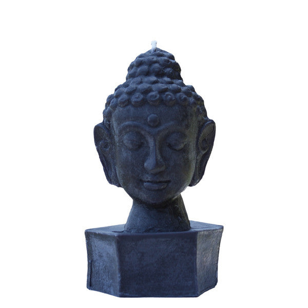 Medium Black Buddha Head