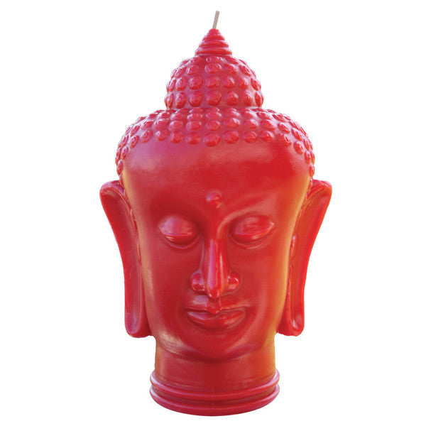 Large Red Buddha Head