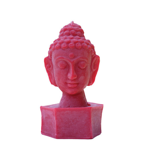 Medium Red Buddha Head